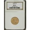 Image 1 : 1900 $5 MS61 NGC. NGC Census: (1898/7409). PCGS Po