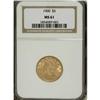 Image 1 : 1900 $5 MS61 NGC. NGC Census: (1898/7409). PCGS Po