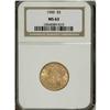 Image 1 : 1900 $5 MS63 NGC. NGC Census: (2270/1339). PCGS Po