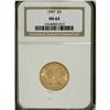 Image 1 : 1907 $5 MS62 NGC. NGC Census: (2174/2086). PCGS Po