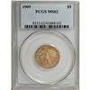 Image 3 : 1909 $5 MS62 PCGS. PCGS Population (795/869). NGC Cens