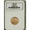 Image 1 : 1909 $5 MS62 NGC. NGC Census: (1090/665). PCGS Pop