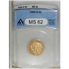 Image 1 : 1909-D $5 MS62 ANACS. NGC Census: (7185/7330). PCG