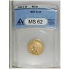 Image 1 : 1909-D $5 MS62 ANACS. NGC Census: (7185/7330). PCG