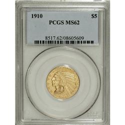 1910 $5 MS62 PCGS. PCGS Population (713/530). NGC