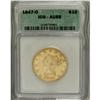Image 3 : 1847-O $10 AU55 ICG. NGC Census: (105/98). PCGS Popula