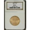 Image 1 : 1882 $10 MS61 NGC. NGC Census: (3895/3238). PCGS P