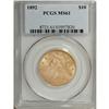 Image 1 : 1892 $10 MS61 PCGS. PCGS Population (1121/1164). N