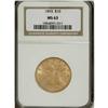 Image 1 : 1893 $10 MS63 NGC. NGC Census: (4794/571). PCGS Po