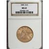 Image 1 : 1895 $10 MS63 NGC. NGC Census: (1271/151). PCGS Po