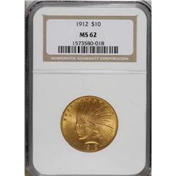 1912 $10 MS62 NGC. NGC Census: (1343/763). PCGS Po