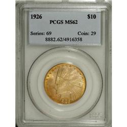 1926 $10 MS62 PCGS. PCGS Population (7981/8694). N