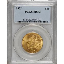 1932 $10 MS62 PCGS. PCGS Population (9995/0). NGC
