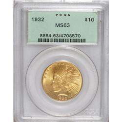 1932 $10 MS63 PCGS. PCGS Population (11666/6450).