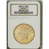 Image 1 : 1890-S $20 MS61 NGC. NGC Census: (498/381). PCGS P