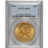Image 3 : 1894 $20 MS62 PCGS. PCGS Population (2591/893). NGC Ce