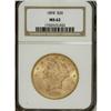 Image 1 : 1894 $20 MS62 NGC. NGC Census: (4053/1197). PCGS P
