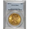 1897-S $20 MS62 PCGS. PCGS Population (2728/1558).