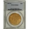 Image 3 : 1907-D $20 MS62 PCGS. PCGS Population (527/1041). NGC