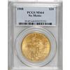 Image 1 : 1908 $20 No Motto MS64 PCGS. PCGS Population (2250