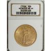 Image 1 : 1908 $20 No Motto MS64 NGC. NGC Census: (27471/171