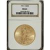 Image 1 : 1911-S $20 MS63 NGC. NGC Census: (1542/1541). PCGS