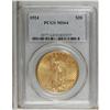 Image 1 : 1924 $20 MS64 PCGS. PCGS Population (53213/32025).