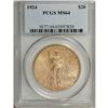 Image 3 : 1924 $20 MS64 PCGS. PCGS Population (53201/31410). NGC