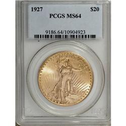 1927 $20 MS64 PCGS. PCGS Population (30565/19488).
