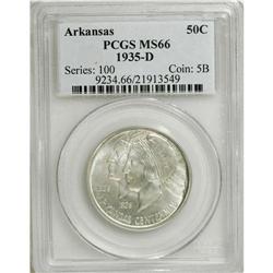 1935-D 50C Arkansas MS66 PCGS. PCGS Population (19