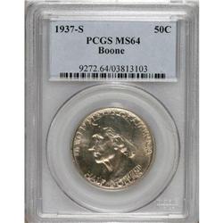 1937-S 50C Boone MS64 PCGS. PCGS Population (183/0