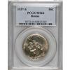 Image 1 : 1937-S 50C Boone MS64 PCGS. PCGS Population (183/0