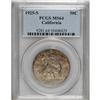 Image 1 : 1925-S 50C California MS64 PCGS. PCGS Population (