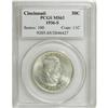 Image 1 : 1936-S 50C Cincinnati MS63 PCGS. PCGS Population (