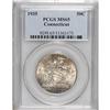 Image 1 : 1935 50C Connecticut MS65 PCGS. PCGS Population (1