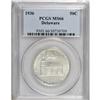 Image 1 : 1936 50C Delaware MS66 PCGS. PCGS Population (559/