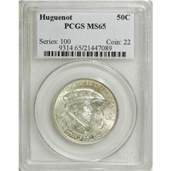 1924 50C Huguenot MS65 PCGS. PCGS Population (840/