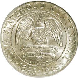 1946 50C Iowa MS65 PCGS. PCGS Population (0/0). NGC Ce