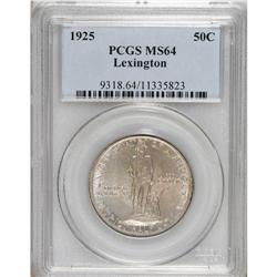 1925 50C Lexington MS64 PCGS. PCGS Population (155
