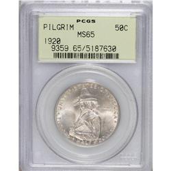 1920 50C Pilgrim MS65 PCGS. PCGS Population (812/3