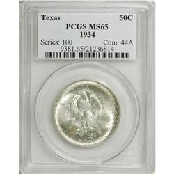1934 50C Texas MS65 PCGS. PCGS Population (1035/33