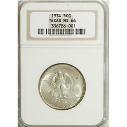 1934 50C Texas MS66 NGC. NGC Census: (328/37). PCG