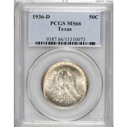 1936-D 50C Texas MS66 PCGS. PCGS Population (806/2