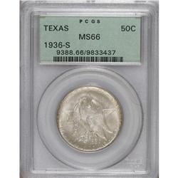 1936-S 50C Texas MS66 PCGS. PCGS Population (362/5