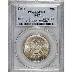 1937 50C Texas MS67 PCGS. PCGS Population (66/2).