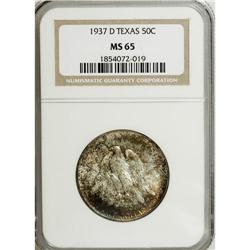 1937-D 50C Texas MS65 NGC. NGC Census: (400/457).