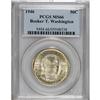Image 1 : 1946 50C Booker T. Washington MS66 PCGS. PCGS Popu