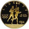 Image 1 : 1984-D G$10 Olympic Gold Ten Dollar PR69 Deep Cameo PC
