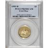 Image 1 : 1995-W G$5 Civil War Gold Five Dollar PR69 Deep Came