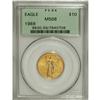 1989 G$10 Quarter-Ounce Gold Eagle MS68 PCGS. PCGS